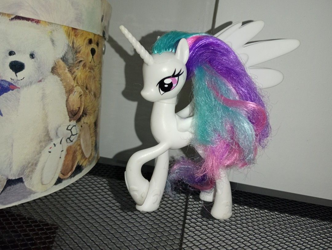 MLP #2 (FREE SF) CELESTIA (Category: Kids Toys) located in Kawit. Submitted by gieclutter (Listing ID 1463977355, Image 1). Description: Flakers and joy reservers are 𝗻𝗼𝘁 𝗮𝗹𝗹𝗼𝘄𝗲𝗱 Actual photos, sized precisely Verify item's dimensions first All sales are final—no returns, exchanges, or refunds 𝗖𝗢𝗡𝗗𝗜𝗧𝗜𝗢𝗡: ・𝗟𝗡 ・good as new body condition, semi-dry and frizzy hair, minor stains, paint chips, and scratches ・from my personal colle