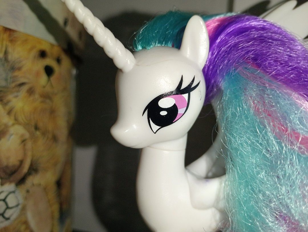 MLP #2 (FREE SF) CELESTIA (Category: Kids Toys) located in Kawit. Submitted by gieclutter (Listing ID 1463977355, Image 3). Description: Flakers and joy reservers are 𝗻𝗼𝘁 𝗮𝗹𝗹𝗼𝘄𝗲𝗱 Actual photos, sized precisely Verify item's dimensions first All sales are final—no returns, exchanges, or refunds 𝗖𝗢𝗡𝗗𝗜𝗧𝗜𝗢𝗡: ・𝗟𝗡 ・good as new body condition, semi-dry and frizzy hair, minor stains, paint chips, and scratches ・from my personal colle