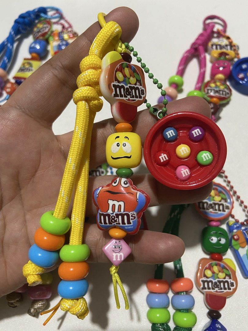 M&m with cord phone bag keychain charm (Category: Other Accessories) located in Cainta. Submitted by janilen (Listing ID 1464089633, Image 3). Description: .