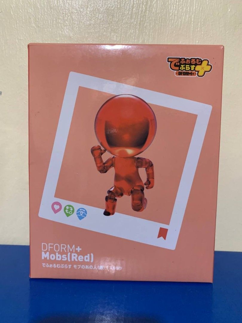 Mobs elcoco DFORM＋ Mobs Full Action Deformed Figure (red） (Category: Figurines & Statues) located in Manila. Submitted by akichi_21 (Listing ID 1464023386, Image 1). Description: .