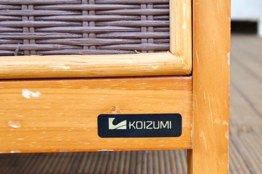 MODERN DESIGN DRAWER WITH 8PULLOUT DRAWERS MIX WITH RATTAN (Category: Shelves, Cabinets & Racks) located in Manila. Submitted by jerichocal17856 (Listing ID 1464073981, Image 2). Description: JAPAN SURPLUS FURNITURE “KOIZUMI” MODERN DESIGN DRAWER WITH 8PULLOUT DRAWERS MIX WITH RATTAN Size 27.5L x 16.5W x 32H in inches (AS-IS ITEM) *Minimal Scratch Only IN GOOD CONDITION.