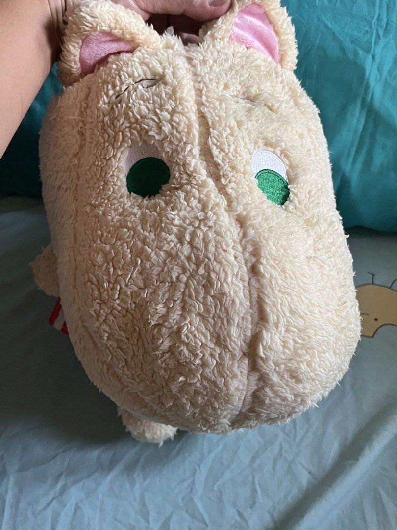 Moomin yellow w apron big (Category: Plushies & Soft Toys) located in Paranaque City. Submitted by bonsaiart (Listing ID 1464044710, Image 1). Description: Pre owned Good Condition Bulky 1150(fixed)+ sf Payment first policy (gcash/ paymaya) Shipping ONLY (J&t) NO TO COD NO TO MEETUP NO TO COP (LBC) No breaking of set or bundle.