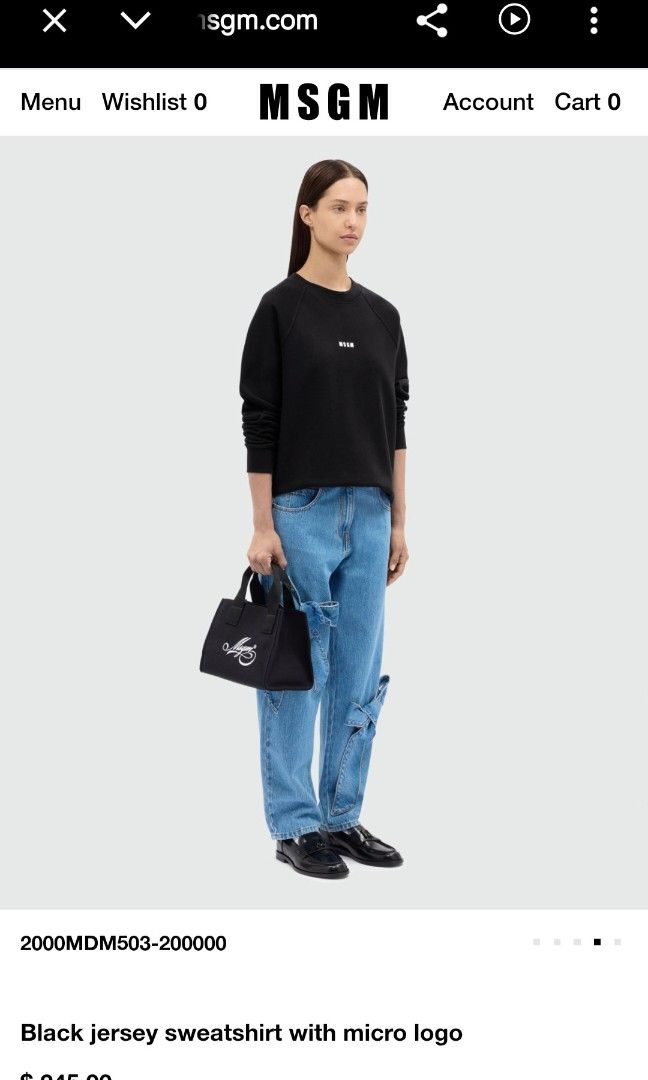 Msgm ladies sweatshirt size S likenew (Category: Others Tops) located in La Trinidad. Submitted by designeritems2000 (Listing ID 1464136639, Image 2). Description: .