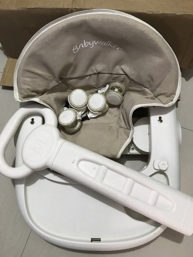 Multifunctional Anti-Tip Walker (Category: Other Kids Furniture) located in Pasig City. Submitted by nihaoma0_0 (Listing ID 1463974874, Image 2). Description: Slightly used only. May konting stains lang pero hindi naman gaanong halata. Need lang linisin muna before gamitin for hygiene purposes.😊 Still in good condition and usable pa. Selling as is, kaya please manage expectations since pre-loved na siya. 🫶.