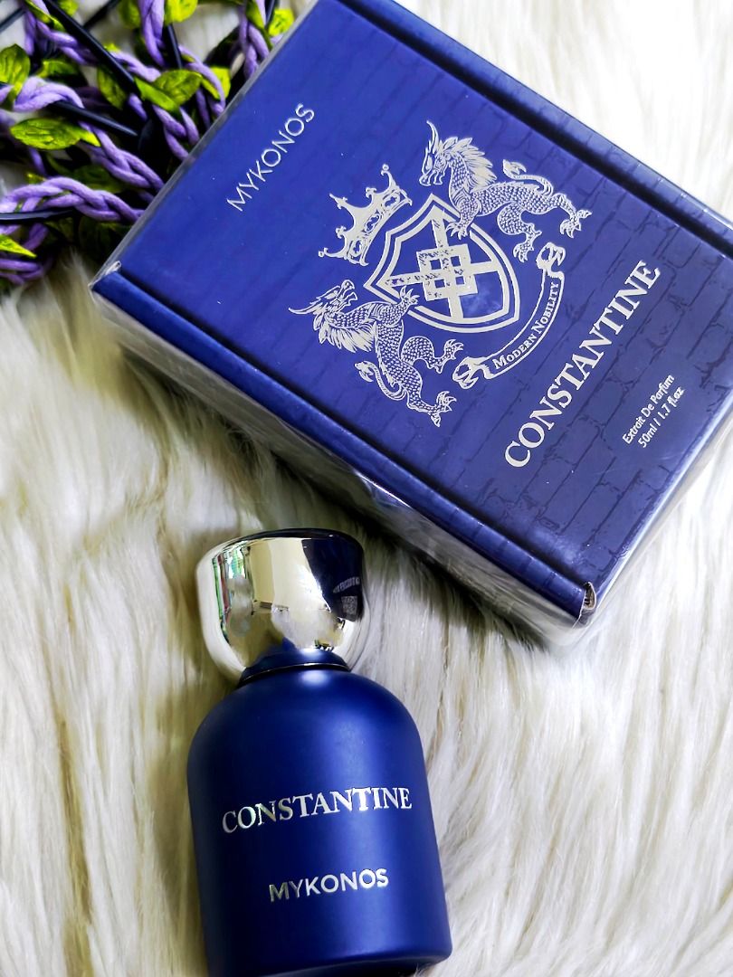Mykonos Constantine 50ml ExDP (Category: Fragrance & Deodorants) located in Manila. Submitted by sphinx_shop (Listing ID 1464020894, Image 1). Description: Fresh Mix Of Azzaro The Most Wanted Edp Intense + Molecules 01.
