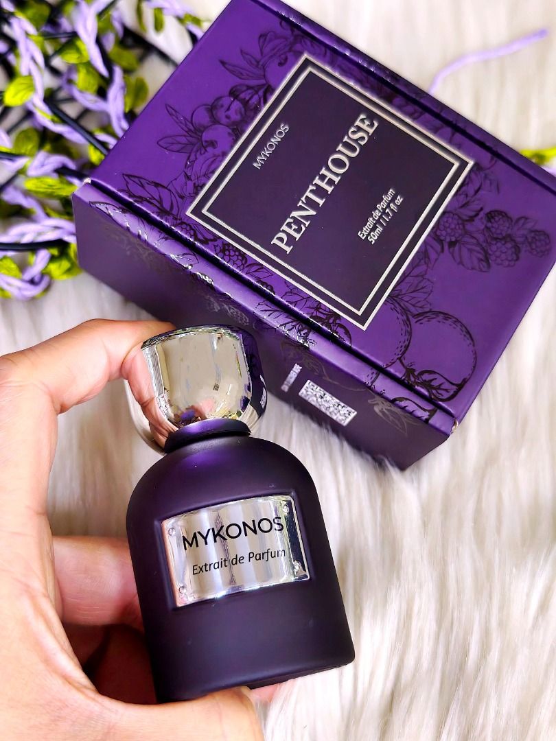 Mykonos Penthouse 50ml ExDP (Category: Fragrance & Deodorants) located in Manila. Submitted by sphinx_shop (Listing ID 1463978123, Image 1). Description: Dupe Of Maison Margiela Replica Lazy Sunday Morning!!.
