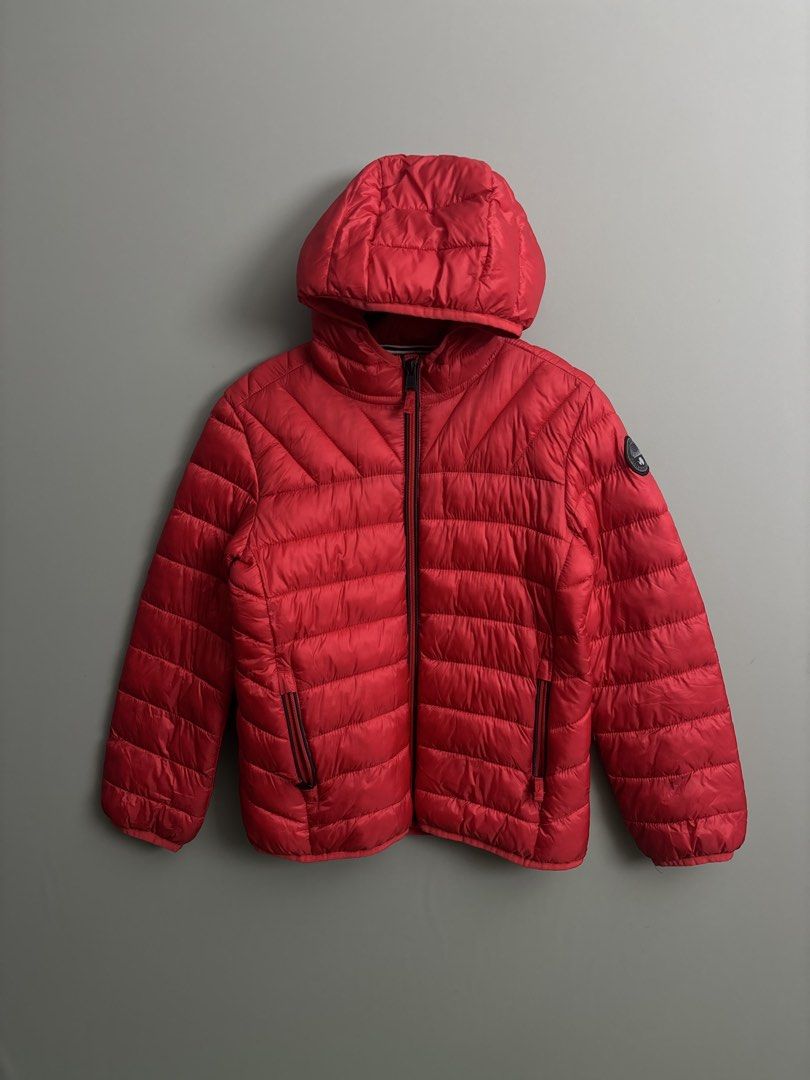 Napapijri Puffer Jackets for Kids (Category: Coats, Jackets and Outerwear) located in San Fernando. Submitted by kayemanalac_05 (Listing ID 1464088879, Image 1). Description: 1580 each 3 pcs available Blue 130cm on tag L20 W 17.5 Red 140cm on tag L22 W 18.5 Black 140cm on tag L22 W 19.