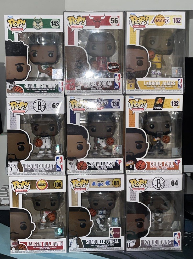 NBA Funko poo (Category: Figurines & Statues) located in Manila. Submitted by giancrlo11 (Listing ID 1464070157, Image 1). Description: Location: Lower Antipolo/Near marikina.