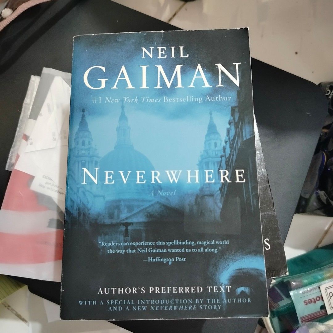 Neverwhere by Neil Gaiman (Category: Storybooks) located in Cebu City. Submitted by oldestdr999m (Listing ID 1464005366, Image 1). Description: RFS: Decluttering! MOP: GCash & Maribank.