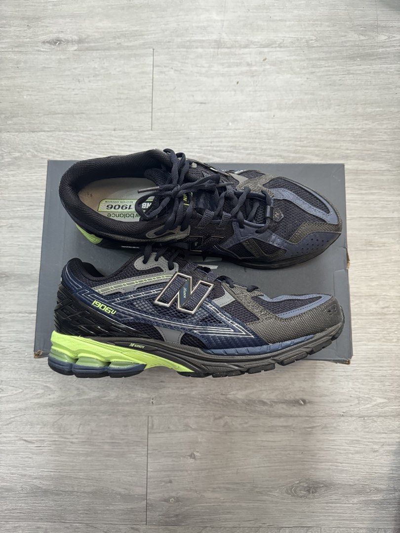 New Balance 1906 Size 11 (Category: Casual Shoes) located in Binan City. Submitted by ragsragsrags (Listing ID 1464008434, Image 3). Description: New Balance 1906 Size 11 Used a few times Complete with box Rfs: Di na nagagamit Carmona, Cavite loc Lalamove shouldered by buyer.