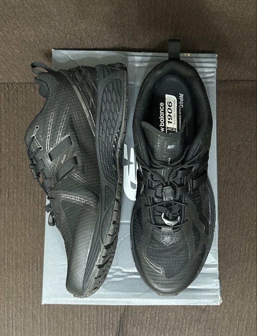 New Balance 1906r (Category: Sneakers) located in Manila. Submitted by vastmountain-13b7 (Listing ID 1464001343, Image 2). Description: New Balance 1906r Size 8.5 Brand new fitted only Damaged box due to delivery 4,500 + SF Meetup near DLSU Manila.