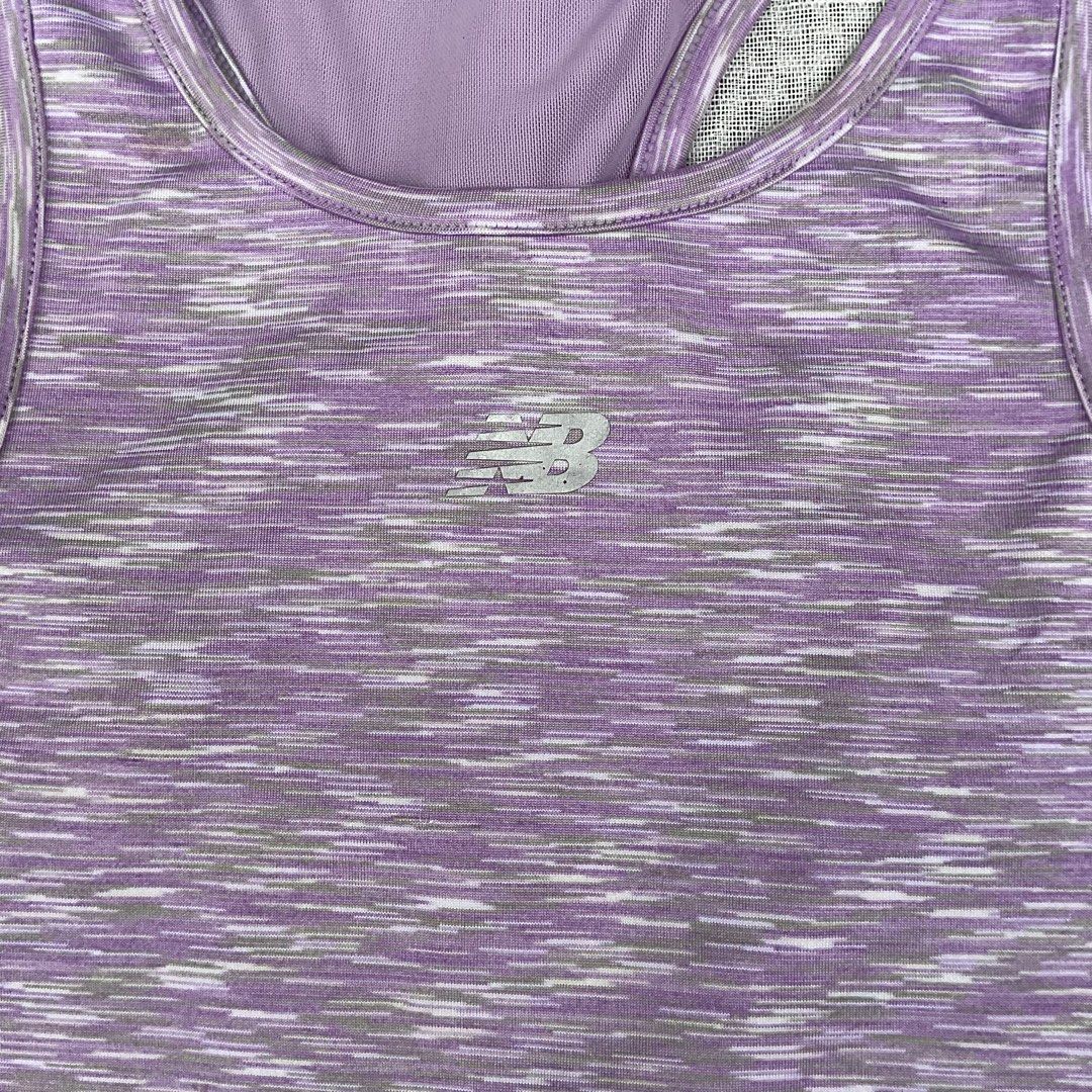 NEW BALANCE RACERBACK TANKTOP (Category: Activewear) located in Basista. Submitted by b.boutique (Listing ID 1464016254, Image 3). Description: NEW BALANCE RACERBACK TANKTOP Size: S on tag (XS) Color: Striped Gray and White Like new condition!.