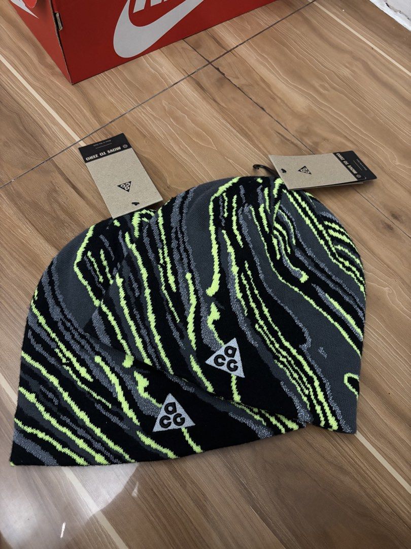 Nike ACG Peak "Big Bend" beanie (Category: Beanies) located in San Fernando. Submitted by kayemanalac_05 (Listing ID 1464039251, Image 2). Description: Brand new, 1500 each, 2 colors available, 4 pieces avaiable.