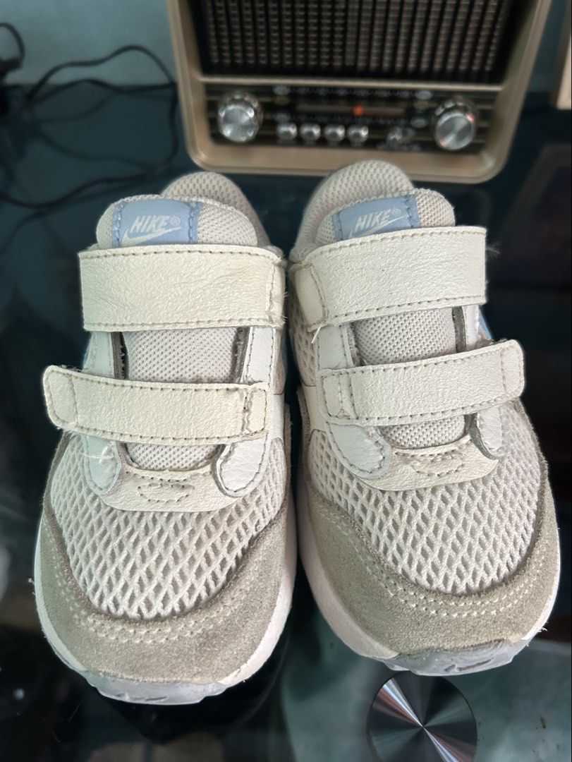 Nike Airmax Toddler (Category: Babies & Kids Fashion) located in Manila. Submitted by zscollectibles (Listing ID 1463946158, Image 1). Description: VGUC. Size 6c. No Box na. Sa Us binili. 🍀✨Please read before messaging. Thank you.✨🍀 ❗️No return no exchange. Actual item posted. ❗️No haggling. LP Posted. ❗️No cancellation once order confirmed and scheduled for shipping. ❗️J&T, or your choice your book. (SF shouldered by the buyer) ❗️Shipping ever