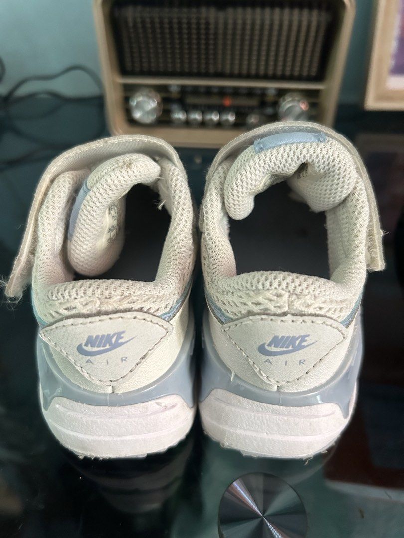 Nike Airmax Toddler (Category: Babies & Kids Fashion) located in Manila. Submitted by zscollectibles (Listing ID 1463946158, Image 3). Description: VGUC. Size 6c. No Box na. Sa Us binili. 🍀✨Please read before messaging. Thank you.✨🍀 ❗️No return no exchange. Actual item posted. ❗️No haggling. LP Posted. ❗️No cancellation once order confirmed and scheduled for shipping. ❗️J&T, or your choice your book. (SF shouldered by the buyer) ❗️Shipping ever