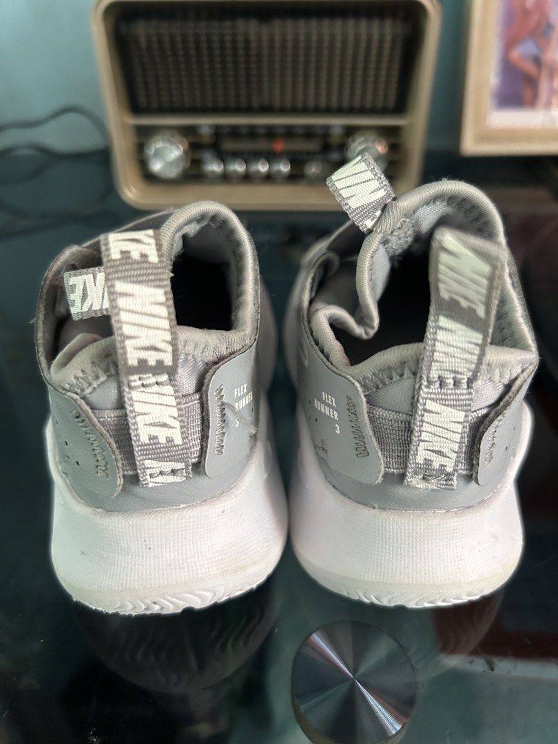 Nike Flex Runner (Category: Babies & Kids Fashion) located in Manila. Submitted by zscollectibles (Listing ID 1463945703, Image 3). Description: VGUC. Size 6c. No Box. Sa Us binili. 🍀✨Please read before messaging. Thank you.✨🍀 ❗️No return no exchange. Actual item posted. ❗️No haggling. LP Posted. ❗️No cancellation once order confirmed and scheduled for shipping. ❗️J&T, or your choice your book. (SF shouldered by the buyer) ❗️Shipping every frid