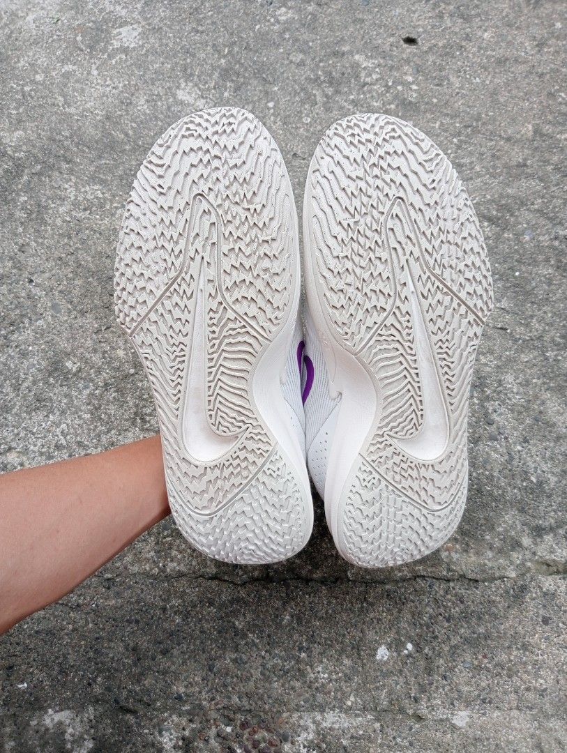 Nike Basketball Shoe Precision 7 | Size 11 (Category: Casual Shoes) located in Manila. Submitted by clerc25 (Listing ID 1464037073, Image 3). Description: Nike Precision 7 "White/Purple" with Box Size: 11 US/ 29cm/ 45 EUR Condition: 10/10 - Used ONCE. - Got stuck. hndi na nagamit. Js DM me If you're interested. Asking: 1,800+ sf (Negotiable) Loc: Plaridel, Bulacan.