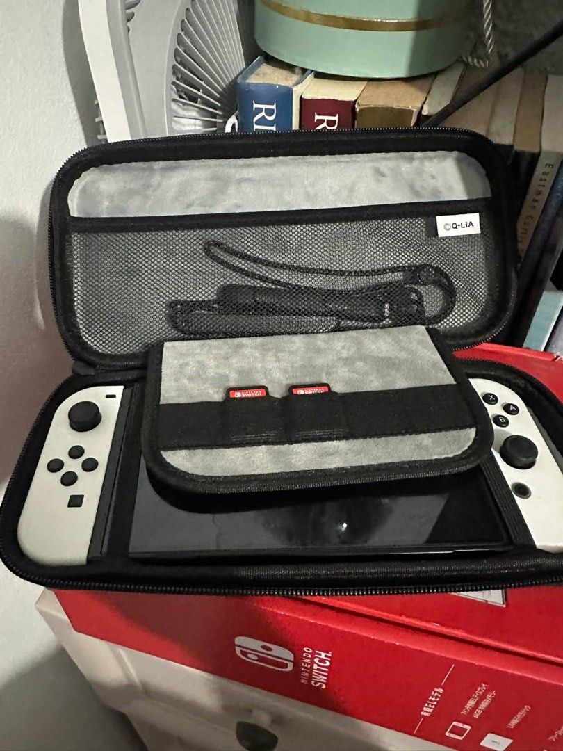 Nintendo Switch Oled (Category: Nintendo) located in Davao. Submitted by mimaebs93 (Listing ID 1463965691, Image 3). Description: 🎮 FOR SALE: NINTENDO SWITCH OLED ✨ Complete set + 2 physical games 🎮 Games included: • Super Mario Odyssey • 100-in-1 Game Collection 📦 Included: • Nintendo Switch OLED complete set • Switch case • 2 physical game cartridges 📌 Ready to use — perfect for personal gaming or as a gift! 📩 PM for inquiries!.
