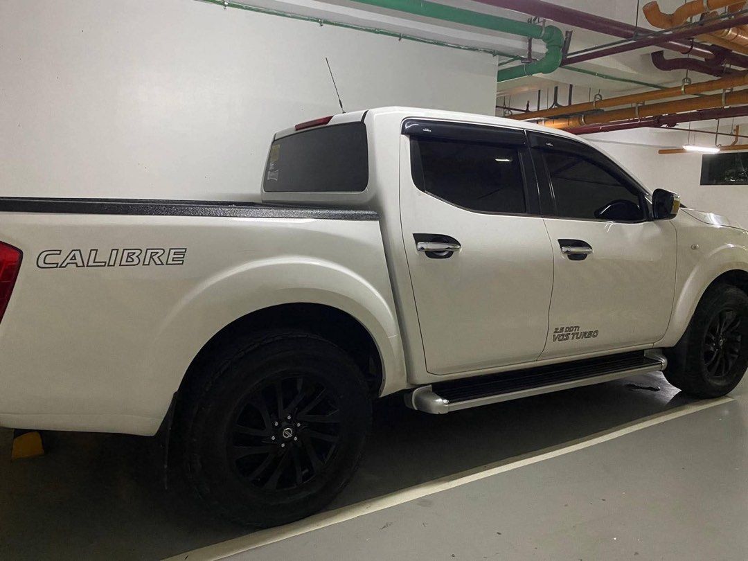 Nissan Navara Calibre Manual (Category: Used Cars) located in Quezon City. Submitted by saberonkathleen (Listing ID 1464059126, Image 3). Description: FOR SALE‼️ Php 630,000.00 White Nissan Navara Model 2016 Manual transmission Fuel type: Diesel 270k mileage Cool AC Friday coding plate ends in “zero”.