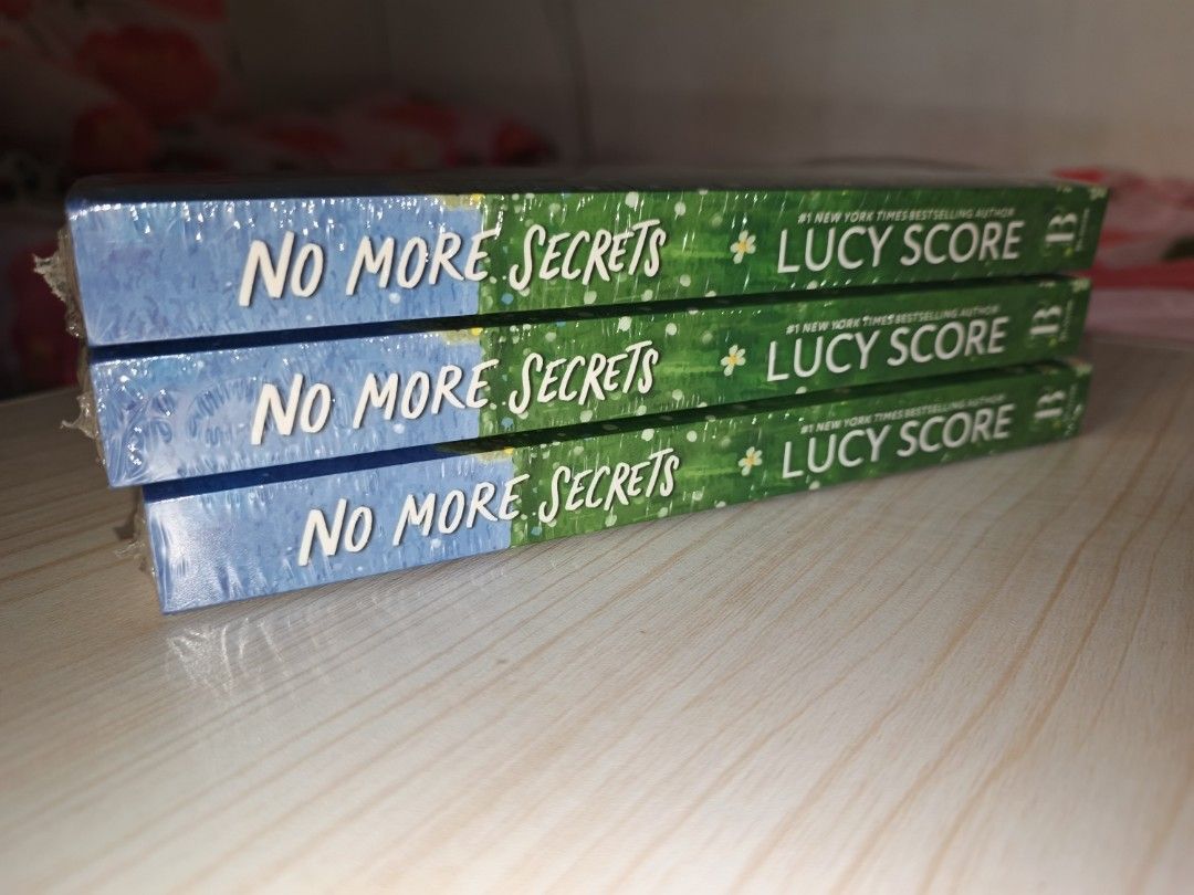 No More Secrets by Lucy Score - Blue Moon Romantic Comedy (Category: Storybooks) located in Manila. Submitted by freestarbook (Listing ID 1464018914, Image 3). Description: - From #1 New York Times bestselling author Lucy Score - Blue Moon romantic comedy - Features Carter Pierce and Summer Lentz - A story of unexpected romance and intrigue - A fun and engaging read.