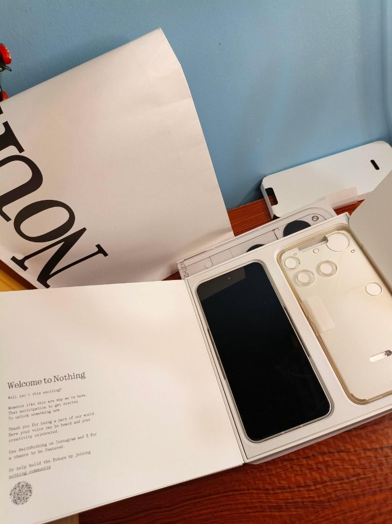 Nothing phone 3 Rush (Category: Android Others) located in Caloocan City. Submitted by happybear_580633 (Listing ID 1463949003, Image 2). Description: Nothing Phone 3 halos bago pa, unli reset/test to sawa upon meet up negotiable with box pa yan at extra casing Goods pang Gaming nka 120hz refresh rate RAM 12+8gb Camera para kang nka DSLR, maganda din night mode, meron din Macro lens Battery makunat 5,150mah (meron din wireless charging / reverse 