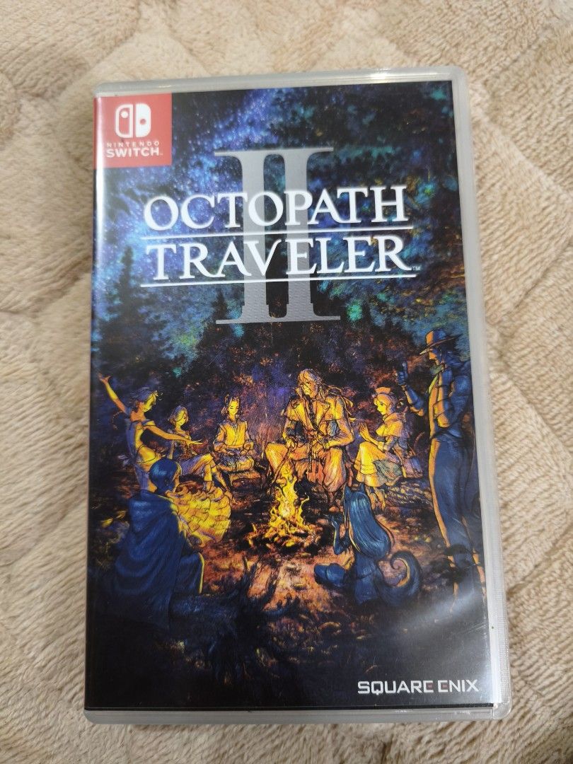 Octopath Traveler II Nintendo Switch Game (Category: Nintendo) located in Manila. Submitted by patreecko21 (Listing ID 1464046933, Image 1). Description: - Octopath Traveler II for Nintendo Switch - Embark on an adventure with 8 new travelers - Explore the vibrant world of Solistia - Experience intertwining stories of the new characters - Master the turn-based 'break & boost' combat system.