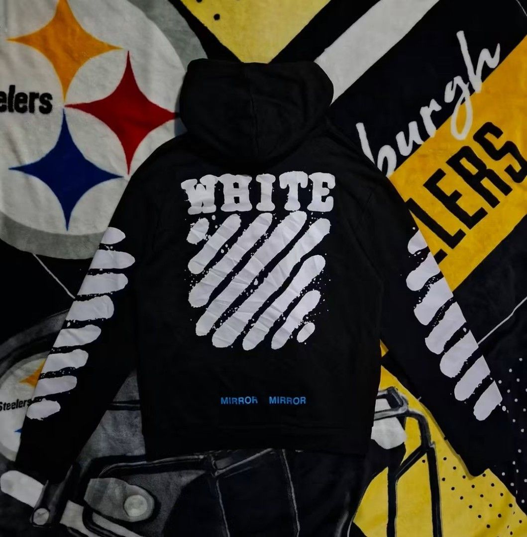 Off White (Category: Coats, Jackets and Outerwear) located in Baguio. Submitted by rlumberio2600 (Listing ID 1463945232, Image 2). Description: small to medium 20.5w 25L color rate 9.5/10.