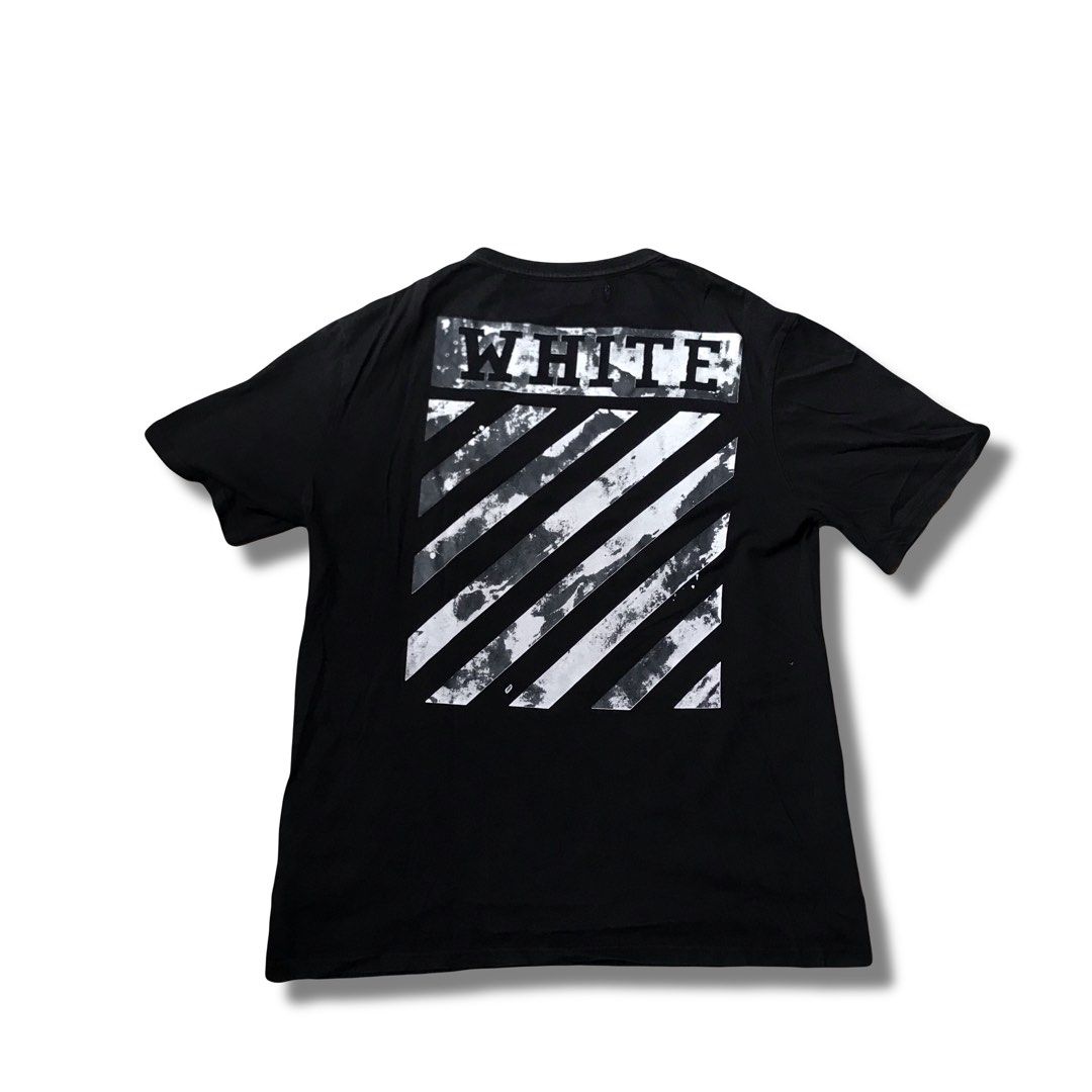 Off White iconic White Wave (Category: Tshirts & Polo Shirts ) located in Bulacan. Submitted by rage_against_stitches.ph (Listing ID 1464069618, Image 2). Description: dimes L 27 W 20.5 excellent condition .