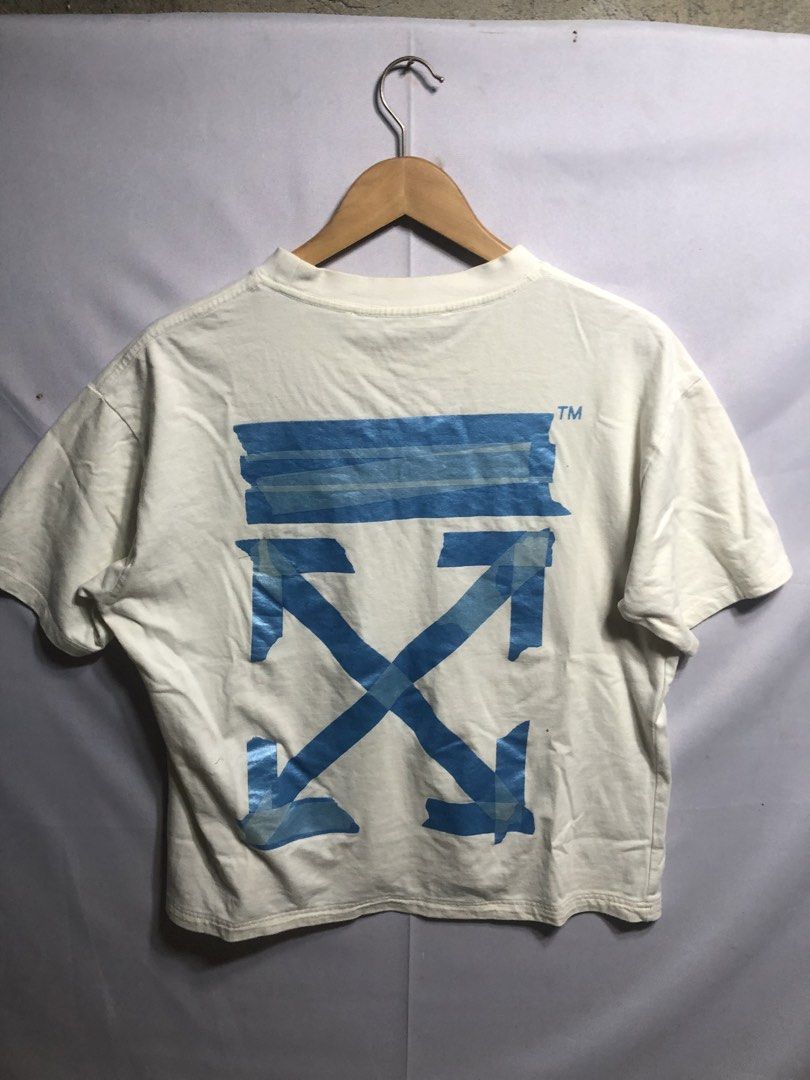 Off white tee (Category: Tshirts & Polo Shirts ) located in Cagayan de Oro. Submitted by kennymiiiiii (Listing ID 1464074217, Image 3). Description: 22*25 No issue Scannable qr C63.