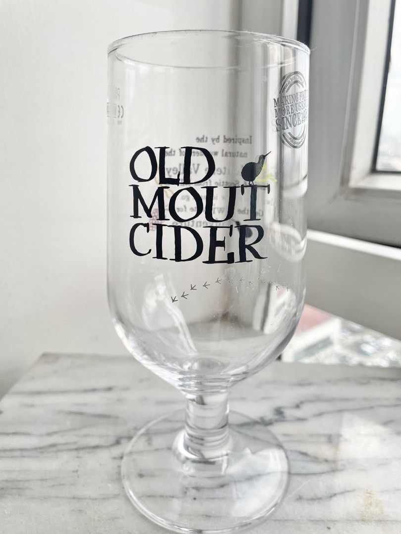 Old Mout Cider Stemmed Pint Glass (Category: Dinnerware & Cutlery) located in Quezon City. Submitted by shopgood_mnl (Listing ID 1464040320, Image 1). Description: .