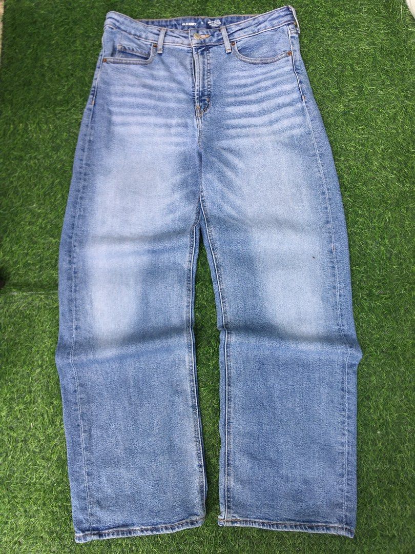 OLD NAVY WIDE LEG PANTS (Category: Jeans) located in Mariveles. Submitted by thrift.to.brand_ (Listing ID 1464067484, Image 1). Description: ₱599 FREE SHIPPING FABRIC IS HIGH QUALITY GOOD AS NEW LENGTH 45 WAIST 32-34 LEG HOLE 10 MOP: GCASH ONLY PAYMENT FIRST NO COD MOD: J&T.