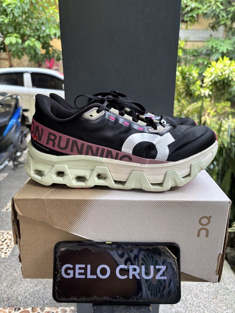 On Cloudmonster Hyper “Black Lima” [US 8M] (Category: Sneakers) located in Bocaue. Submitted by gelo._.cruz (Listing ID 1463980005, Image 1). Description: For Sale / For Trade: On Cloudmonster Hyper “Black Lima” [US 8M] Size: 8 Used Few Times No Box Php: 3,995 Bulacan / Metro Manila Pm if interested 📩📩📩.