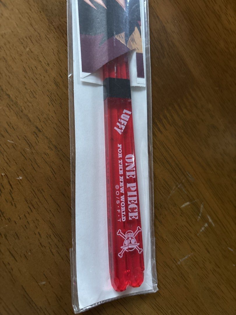 One Piece Luffy long acrylic Chopsticks (Category: Character Goods) located in Calamba. Submitted by cur8d (Listing ID 1464007023, Image 2). Description: .