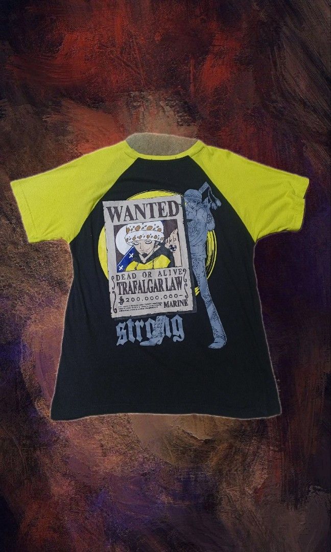 One piece Trafalgar Law (Category: Tshirts & Polo Shirts ) located in Manila. Submitted by findfinechie (Listing ID 1464059603, Image 2). Description: dm for inquiries on this item 📩.