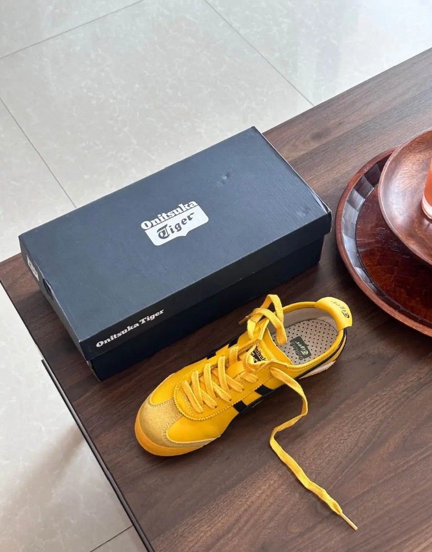 Onitsuka Tiger Mexico 66 Kill Bill Yellow (Category: Casual Shoes) located in Alabel. Submitted by northerx (Listing ID 1463954897, Image 3). Description: Onitsuka Tiger Mexico 66 Kill Bill Yellow ( Authentic bought from Japan) Orig Price:7,500 Selling Price: 4,000 only Euro 38 24CM Worn Once Brand New Condition Rfs: need funds.