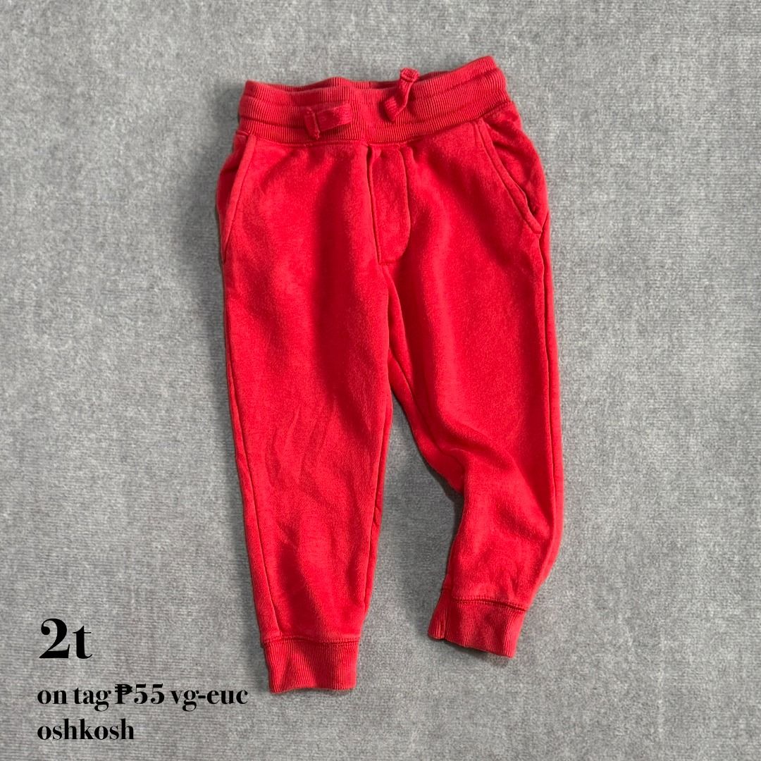oshkosh kids jogger pants (Category: Babies & Kids Fashion) located in Baguio. Submitted by mapa_laku (Listing ID 1464016958, Image 1). Description: .