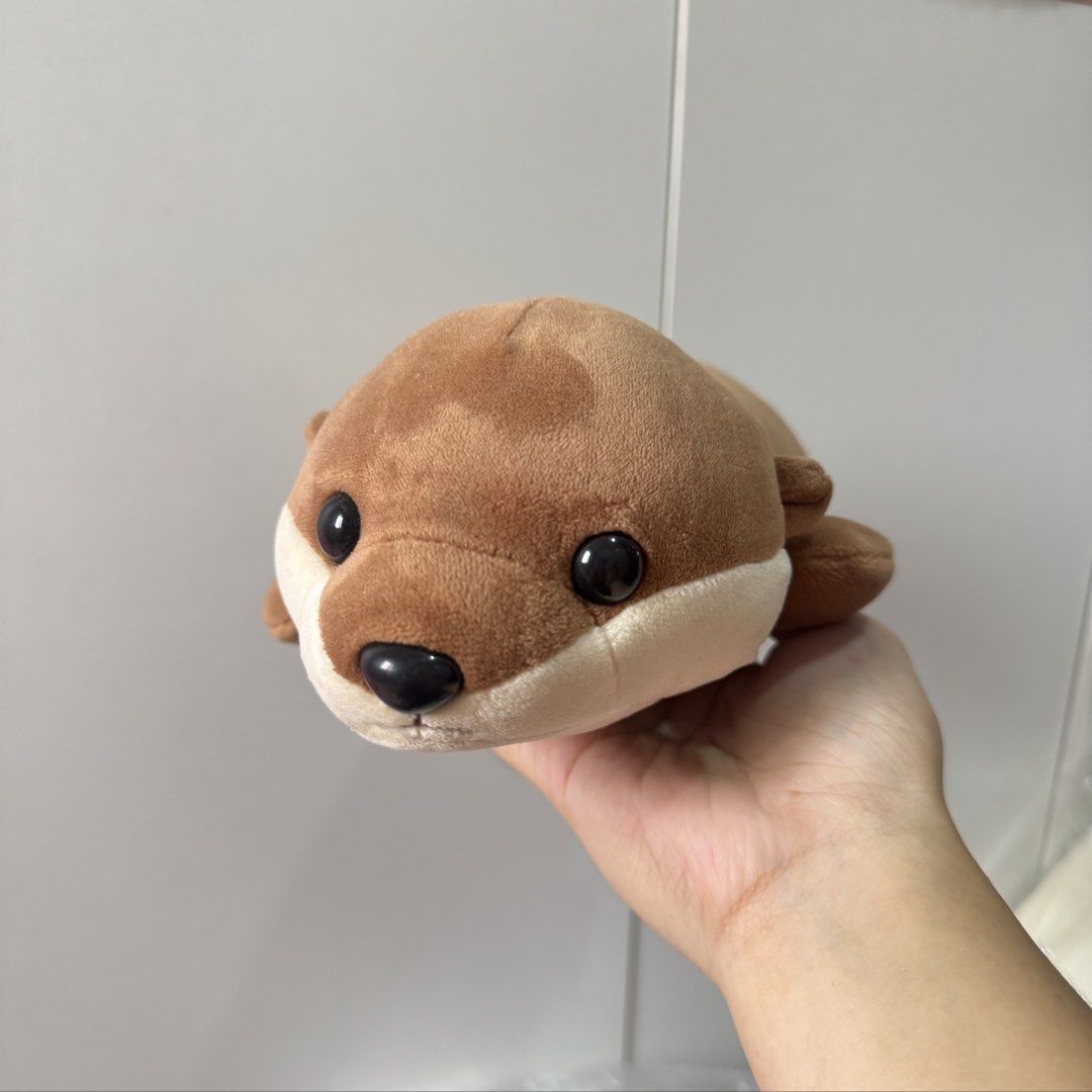 Otter Animal Plush stufftoy (Category: Plushies & Soft Toys) located in Manila. Submitted by ashyyel_ (Listing ID 1464038572, Image 1). Description: mallowtype like new condition .