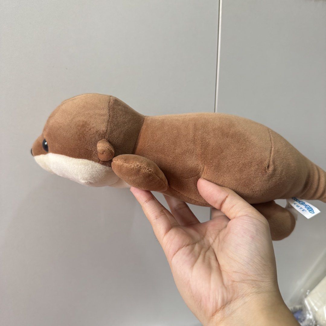 Otter Animal Plush stufftoy (Category: Plushies & Soft Toys) located in Manila. Submitted by ashyyel_ (Listing ID 1464038572, Image 2). Description: mallowtype like new condition .