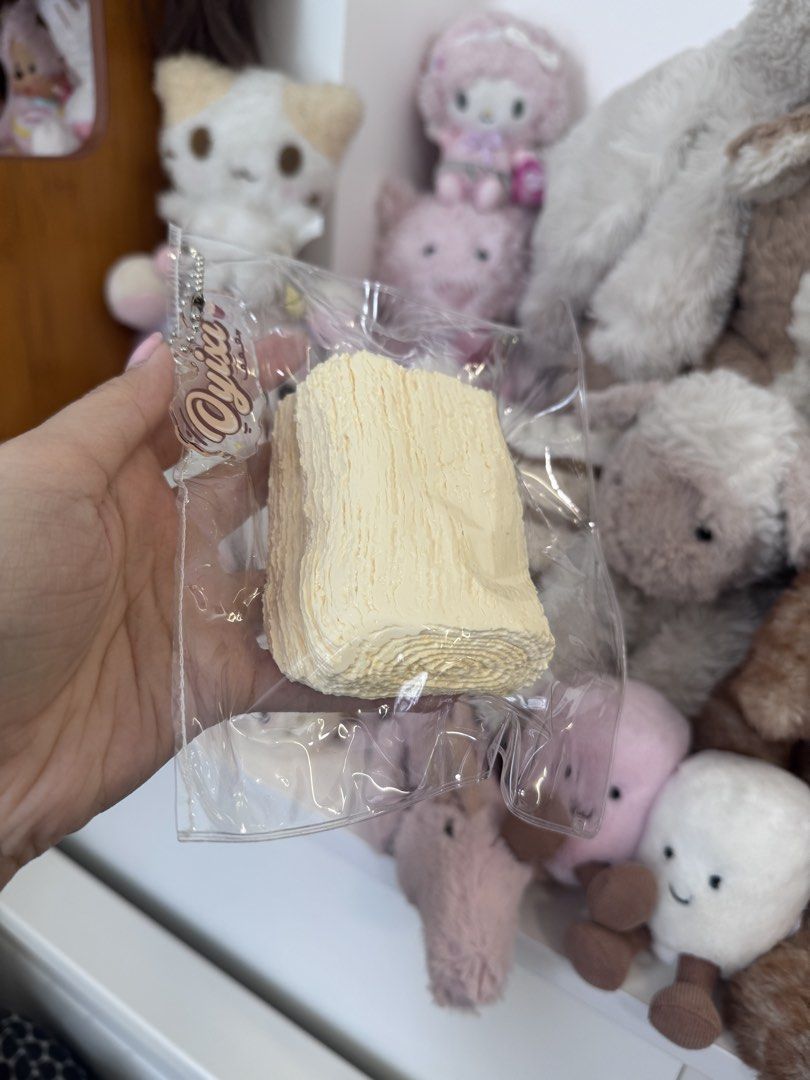 oyixi studio layered cake taba squishy (Category: Plushies & Soft Toys) located in Pasig City. Submitted by shanni33 (Listing ID 1464030361, Image 1). Description: .