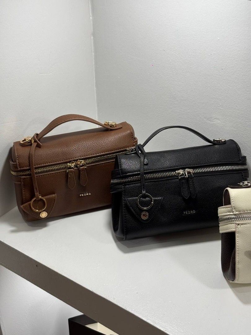 Pedro Alyssa Top Vanity Crossbody Bag (Category: Cross-body Bags) located in Manila. Submitted by whimsy.finds (Listing ID 1464088799, Image 3). Description: Fixed price Payment first basis via Gcash / Maribank / Maya Ship via Lalamove / JNT *No rush shipping *Open for bulk order.