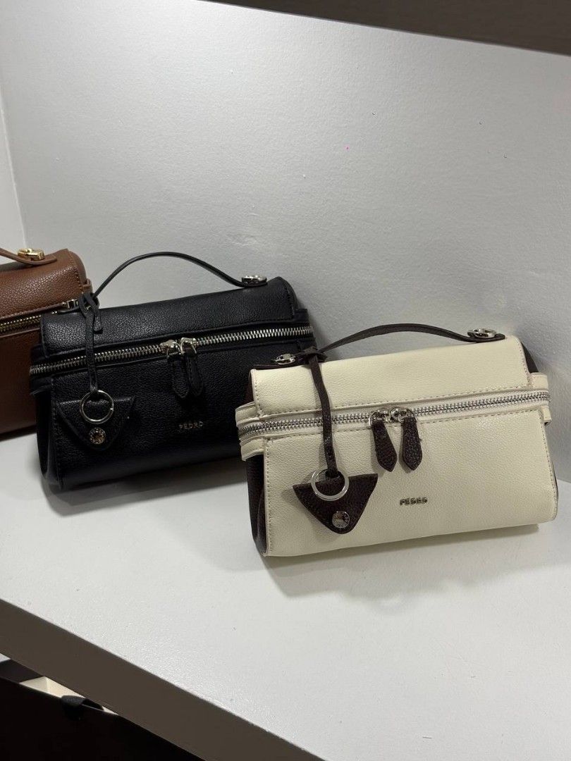 Pedro Alyssa Top Vanity Crossbody Bag (Category: Cross-body Bags) located in Manila. Submitted by whimsy.finds (Listing ID 1464088799, Image 2). Description: Fixed price Payment first basis via Gcash / Maribank / Maya Ship via Lalamove / JNT *No rush shipping *Open for bulk order.