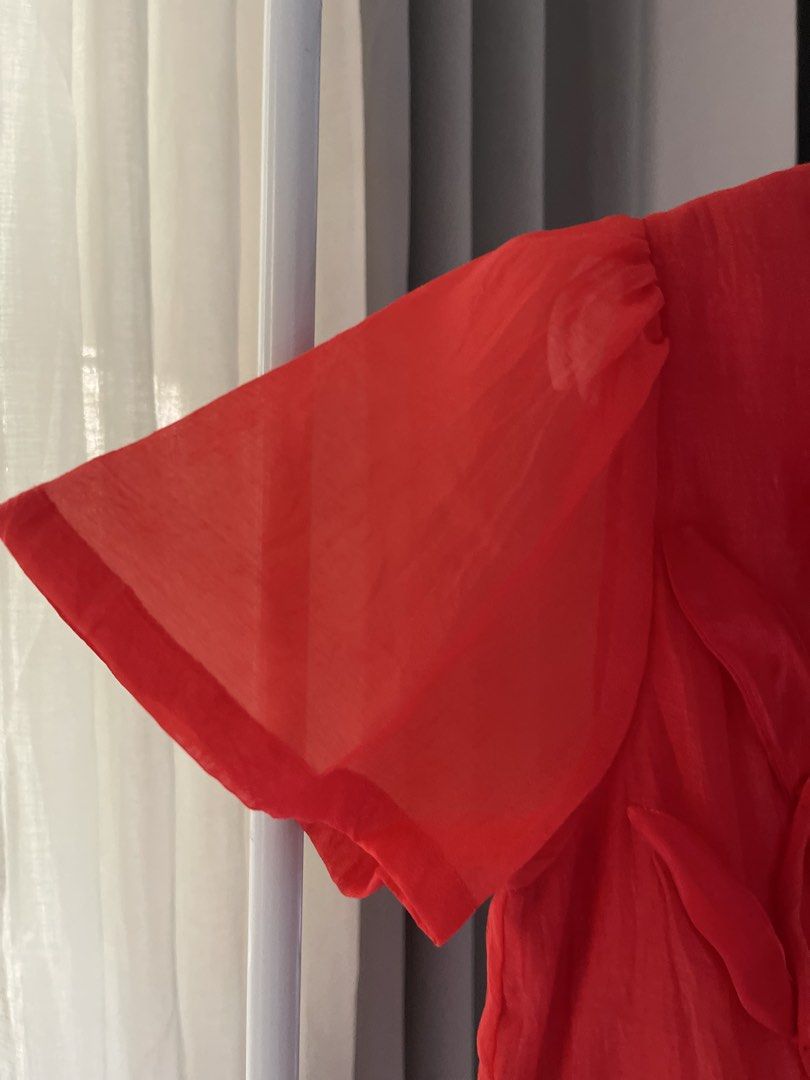Peppermint Red Dress — 6-10y (Category: Babies & Kids Fashion) located in Sorsogon. Submitted by comfortbeforestyle (Listing ID 1463948393, Image 2). Description: Peppermint Red Dress — ₱890 Super nice! Look at those beautiful details. Dainty and elegant when worn. Like new. Tag size: 10Y, but Peppermint runs small. May fit 6–10Y depending on body build. Worn around 7–8 years old. Bought from SM before. .