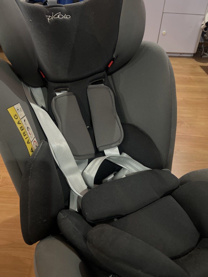 Piccolo Car Seat Group 0+ 1 2 3 ECE R44/04 (Category: Car Seats) located in Manila. Submitted by lychie03 (Listing ID 1464070887, Image 1). Description: Price today: 10k+ ONLY USED ONCE !! - Piccolo car seat for sale - Suitable for Group 0+, 1, 2, 3 (0-36kg) - Meets ECE R44/04 safety standards - Can be installed with or without ISOFIX - Adjustable harness for comfort and safety - Stylish grey and black colorway - Perfect for growing kids.