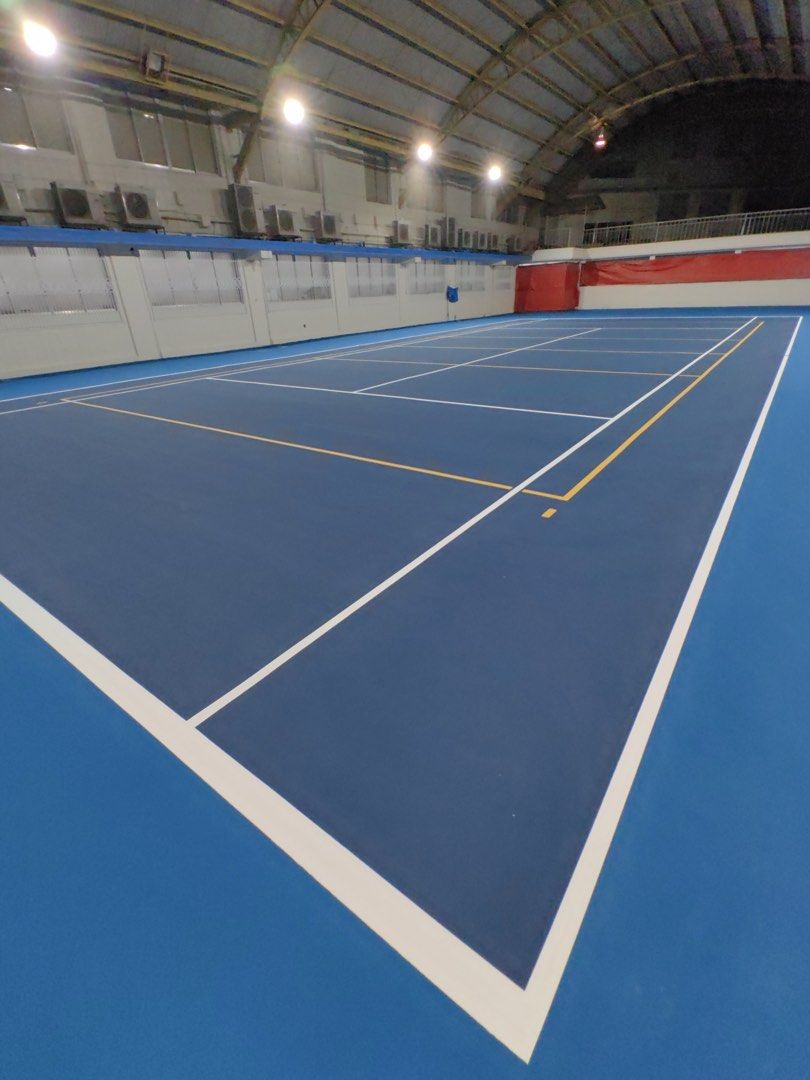Pickleball court surface coating (Category: Other Sports Equipment and Supplies) located in Pasig City. Submitted by linksportsinc (Listing ID 1456369177, Image 2). Description: International standard ITF and PIckleball approved acrylic coating .