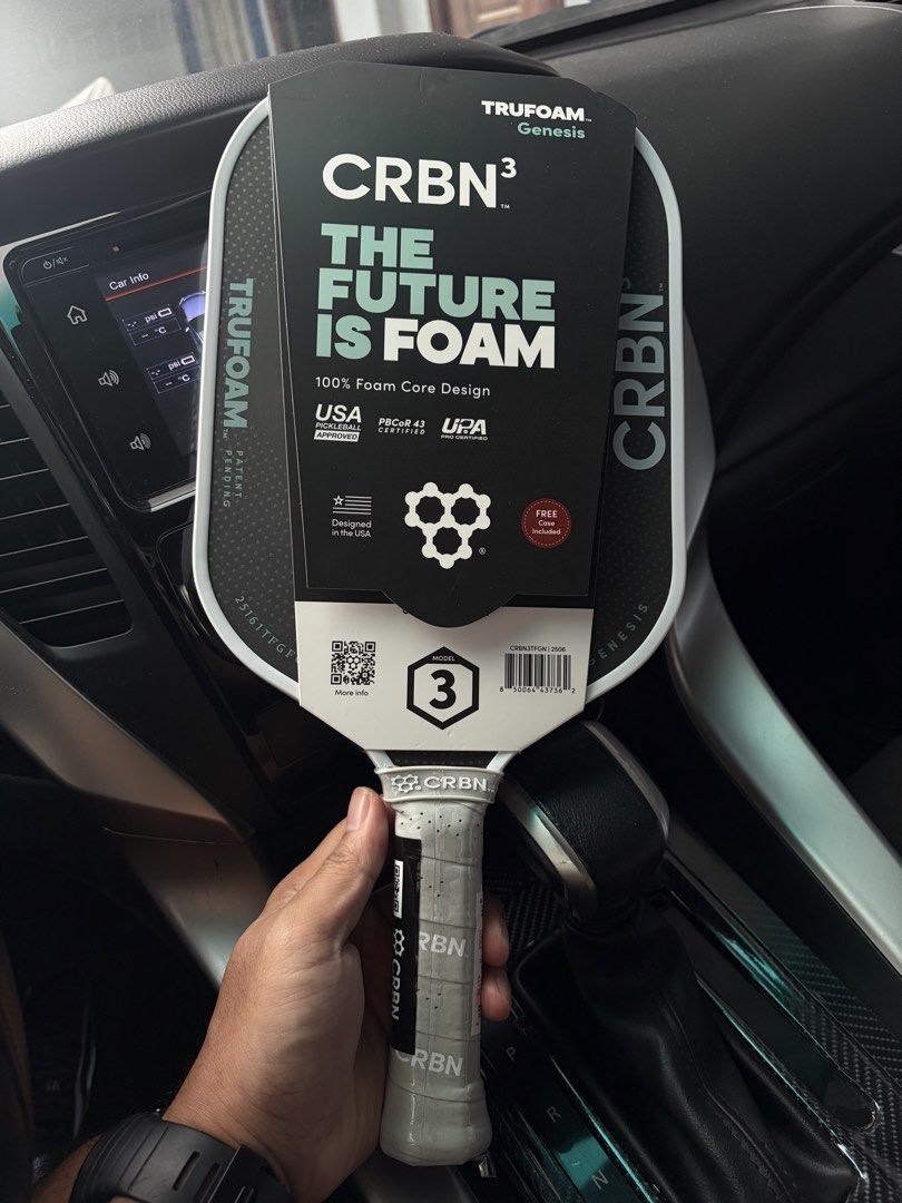 Pickleball paddle Crbn3 genesis (Category: Racket and Ball Sports) located in Baguio. Submitted by tunehaven (Listing ID 1464097576, Image 1). Description: Brandnew not tested not use as in brandnew! .