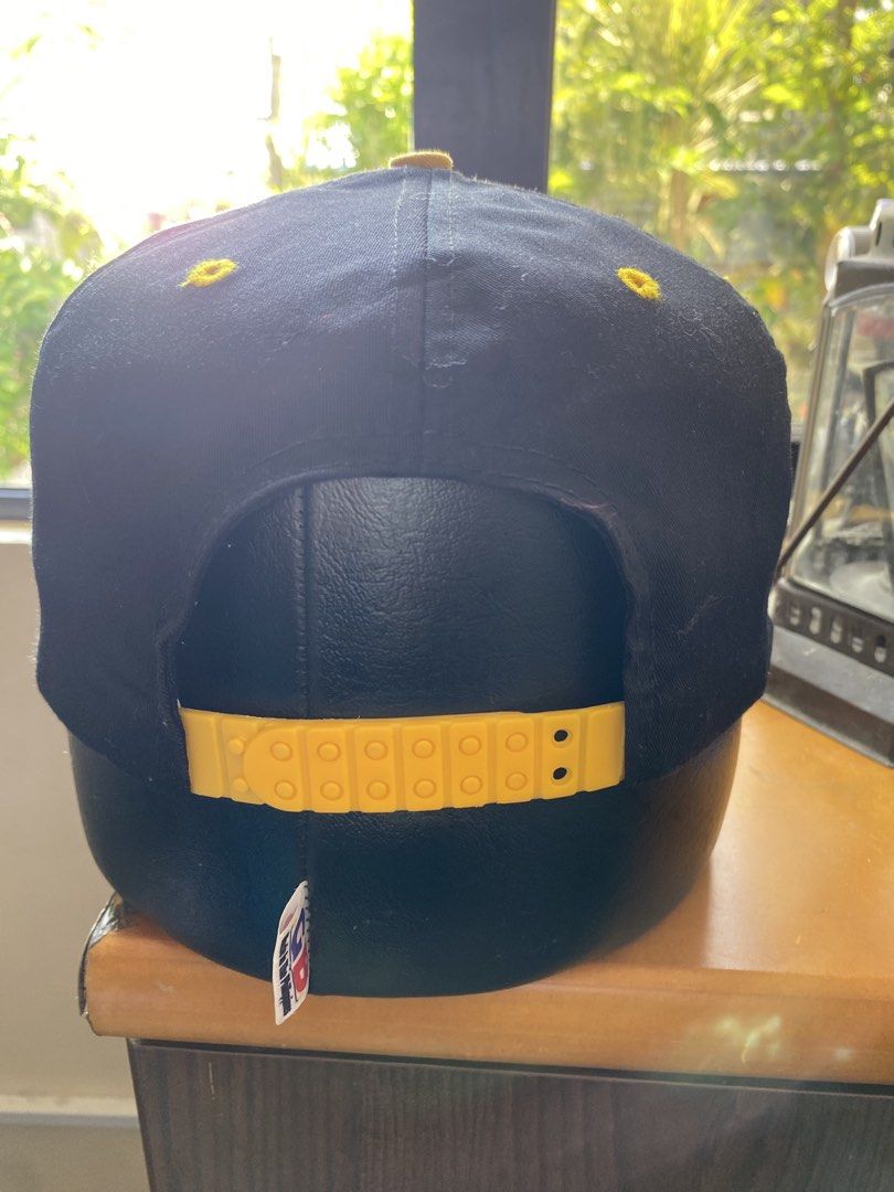Pittsburgh Pirates Baseball Cap Snapback Yellow Black (Category: Caps & Hats) located in Iloilo. Submitted by jlpogi27 (Listing ID 1463983080, Image 3). Description: - Classic Pittsburgh Pirates snapback cap - Black with yellow brim and 'Pirates' text - Iconic 'P' logo on the side - Adjustable snapback closure for a perfect fit - Made in the Philippines - Ideal for any Pirates fan.