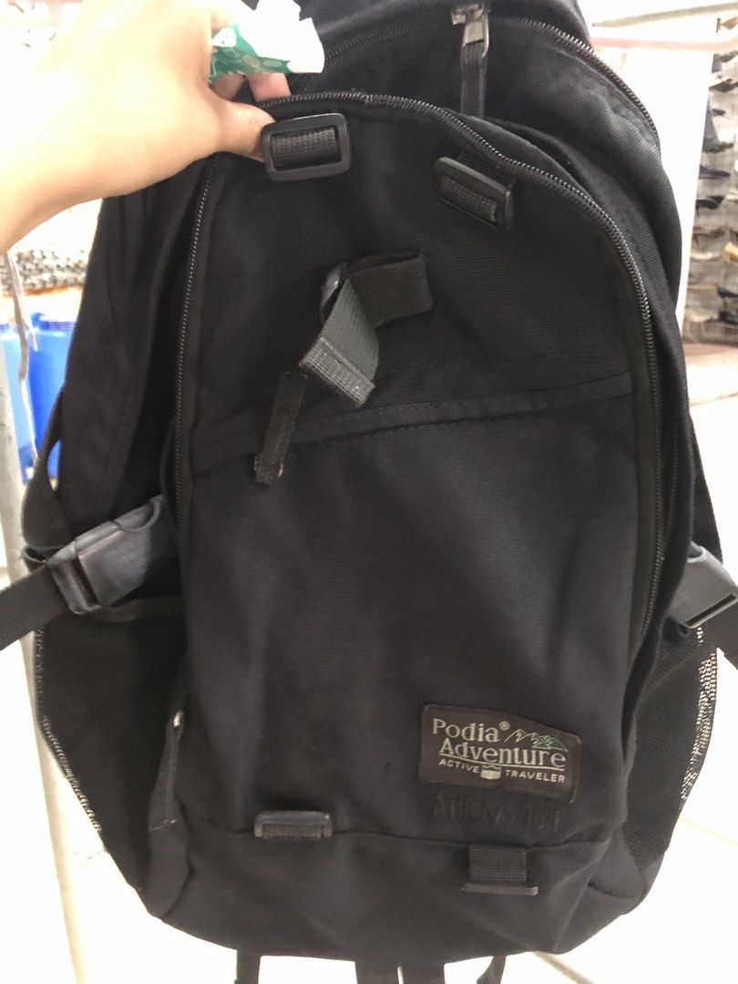 Podia Adventure Athens 18L Black Backpack (Category: Backpacks) located in Manila. Submitted by dendenboomshakala (Listing ID 1463978229, Image 1). Description: - Podia Athens 18L Adventure Backpack - Versatile: Great for travel or daily use - Functional Design: Multiple compartments for organization - Comfortable Fit: Adjustable straps for a personalized feel - Durable Construction: Sturdy, branded buckles - Added Security: Includes an inner per