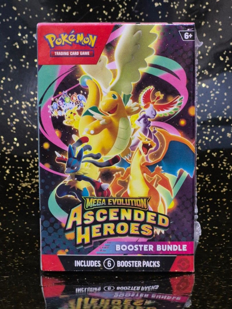 Pokemon Mega Evolution Ascended Heroes Booster Bundle (Category: Card Boxes & Cases) located in Pasay City. Submitted by borgy.man (Listing ID 1464128428, Image 1). Description: ***Available while posted*** For Sale Only Brand New Sealed Pasay loc Meet up LRT/MRT Stations Shipping/Same Day Delivery at buyer's expense No COD Payment BPI Bank Transfer only.