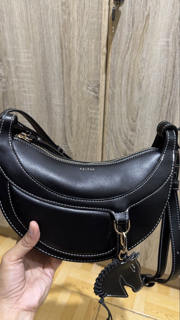 Polène Numéro Dix Gallop (Category: Luxury Bags & Wallets) located in Taguig. Submitted by soranghae.co (Listing ID 1464075277, Image 1). Description: Japan preloved authentic leather no flaws or issues with dustbag and extra strap.