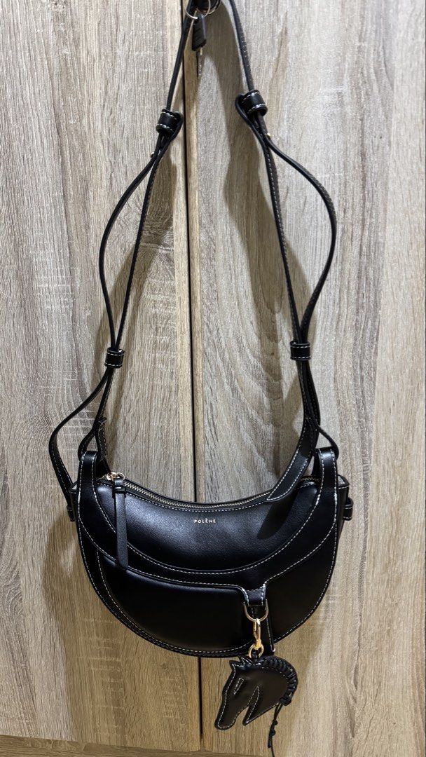 Polène Numéro Dix Gallop (Category: Luxury Bags & Wallets) located in Taguig. Submitted by soranghae.co (Listing ID 1464075277, Image 3). Description: Japan preloved authentic leather no flaws or issues with dustbag and extra strap.